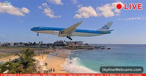 【LIVE】 Webcam Maho Beach